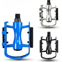 AliExpress NONE 1 Pair Aluminum Alloy Quick-dismantling Left and Right Distinguish Bicycle Pedal Mountain Bike Foot Pedals Anti-skid Accessories