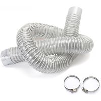 AliExpress CYCLING MAN 50mm Inner Diameter Vacuum Cleaner Hose Bellows PVC Industrial Dust Collect Pipe Woodworking Engraving Machine Dust Removal Tube