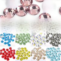 VC SS6-SS30 AAAAA Top Quality Glass Crystal Non Hotfix Rhinestones Flatback Glitter Stones Nail Art Decorations DIY Accessories
