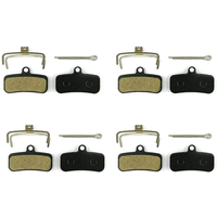 4 Pairs Resin Bicycle Disc Brake Pads for SHIMANO Saint BR-M810 M820 Zee M640 XTR-M9120 Deore XT BR-M8020 M8120 M6120 BR-MT420