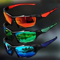 AliExpress VEGUEROS 1/3PCS Sports Polarized Sunglasses for Men Lightweight Night Vision Male Shades Cycling Driving Fishing Fashion Mirror Sunglass