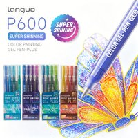 4/16 Colors Extra Glitter Gel Pens, 1.0mm Shimmer Coloring Pens for Journaling, Drawing & DIY Crafts