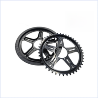AliExpress GUSTAVO Electric bicycle Chainwheel Sprocket Chain ring Protection For Bafang BBS01 BBS02 MidDrive Motor 44T 46T 48 52T