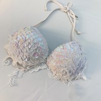 Mermaid Sequin Corset High Quality Multi Styles Mermaid Bra Suitable For Free Diving Oceanarium Performance Mermaid Bra