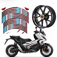 AliExpress NONE For Honda XADV X-ADV 750 Reflective Motorcycle Wheel Hub Sticker Motor Bike Accessories Scooter Rim Strips Decal