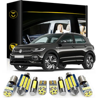 For Volkswagen VW Tcross C11 Troc A11 T Cross Roc 2017 2018 2019 2020 Car Interior LED Light Canbus Indoor Dome Trunk Lamp Bulbs