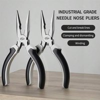 1pc, 6 Inch Long Pointed Nose Pliers, Industrial Grade Pliers, DIY Jewelry Making, Precision Tip Pliers, Suitable For Home, Fish