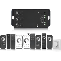 DC 12V 24V LED Dimmer Switch 20A Constant Voltage Controller for 5050 2835 FCOB Single Color Strip Light 2.4G RF Remote Control