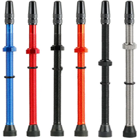 AliExpress DEEMOUNT Deemount 1 Pair Bicycle Tubeless Presta Valve CNC Machined Alloy/Brass Stem MTB Road Bike No Tubes Carbon/alloy Rim Parts