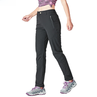 JNLN Women Camping Pants Waterproof Quick Dry Hiking Trekking Climbing Running Pants Summer Thin Outdoor Sport Mountain Trousers