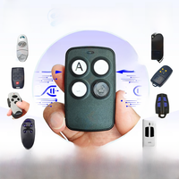 Copy Remote Control 433Mhz 4 Button Clone Transmitter Fixed Learning Code Duplicator for Gadget/Garage Door Doorhan Nice Came