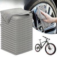 AliExpress NONE Microfiber Cleaning Cloths for Bicycle Car Kitchen Towel Absorbent Soft And Stain-removing Cloth Reusable Cleaning Towels