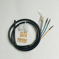 AliExpress NONE New E-bike 250/350/500/800/1000W(1.5/2.0 /2.5/3.0mm²) Motor Cable With 5 Wires Hall Senor Connector Hub Motor Cable Wire
