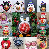 New 2023 Festival Celebration Candy Holder Dome Metal Cutting Dies DIY for Scrapbook Making Album Paper Cards Decorative