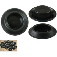 60pcs Flush Mount Black Plastic Hole Plug Assortment Auto Body Sheet Plastic With Depressed Center Type And Flush Type Car Acces