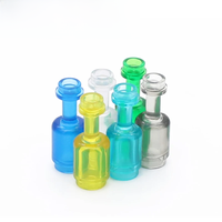 Marumine Mini Utensil Transparent Glass Bottle 1x1x2 Compatible with 95228 MOC Bricks Assembles Particles Building Blocks Parts