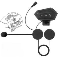 AliExpress kankeirr Motorcycle Bluetooth Helmet Earphones Bluetooth 5.0 Earphones Hands-free Stereo Earbuds Wireless Earphones Bicycle Earphones