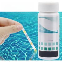 50/100pcs 7 in 1 Swimming Pool PH Test Paper Chlorine PH Value Alkalinity Hardness Test Strip PH Tester Pool Cleaner