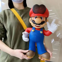 39cm Anime Super Marios Series Large size Action Figure Toys Bowser Figures PVC Toy Model For Kids Birthday Collectible Gifts