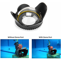 SEA FROGS 4" Underwater Wet Dome Port for Wide Angle – 67mm Mount – Works Up to 60m