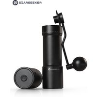 STARSEEKER 2-in-1 Black 40mm Burr Coffee Grinder - Manual & Electric Espresso Brew Coffee Grinders Cone Burrs