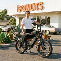 Vélo électrique tout-terrain Aairsk X5, moto à moteur haute performance 75 N·m, avec clignotants, E-Bike 48V 15Ah, autonomie 50 km, E-Bike à pneus larges 20 x 4,0 pouces