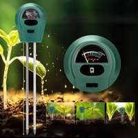 Soil Moisture Meter 3 in 1 Soil pH Tester Sunlight Garden Flowers Soil Moisture Sensor Plant Water Monitor PH Monitor Detector