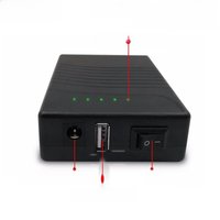 2025 NEW 5V 12v 18650 3400mAh Lithium Li ion Battery pack 3S1P DC 12V and USB 5V Mobile power With 5521 cable and charger