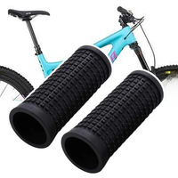 AliExpress NONE MTB Bike Handlebar Grips For SL-RS35 Short Bar Cover Handle Bar Grip 22.2x75mm Hot Sale Bicycle Accessories