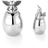 Cute Angel Wing Heart Memorial Keepsake Stainless Steel Cremation Urns for Human Pet Ashes Can be Engraved