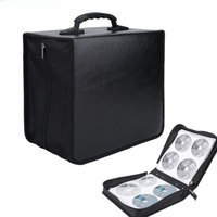 240/320/360400/520 Discs Portable Cd Dvd Wallet Holder Bag Case Album Organizer Media Storage Box Zipper Sleeve Bagvideo Game