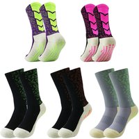AliExpress NONE 1 Pair Anti Slip Sports Socks Anti Slip Soccer Basketball Baseball Yoga Running Hiking Outdoor Sports Racing Cycling Socks