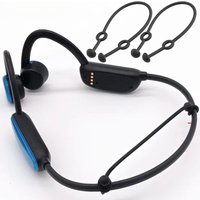 Silicone Elastic Hanging Neck Rope Lanyard For Bone Conduction Bluetooth Headphones Stretchable Straps Earphone Accessories