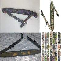 Customized camo Tactical Sling 2 Point Strap Airsoft Shooting Hunt Combat Quick Adjustable Netherlands/ Australia/Rhodesia Camo