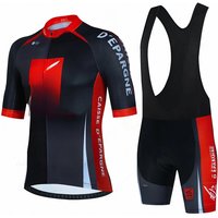 AliExpress NVV TREK Caisse D'Épargne Cycling Jersey Set Summer Breathable Men Clothing MTB Bike Clothes Bicycle Uniform Maillot Ropa Ciclismo Hombre