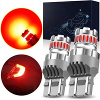 AUXITO 2Pcs T20 7443 LED Brake Light T25 3156 3157 W21W W21/5W Led Bulb Brake Stop Lamp For Toyota Corolla Camry Tundra Yaris