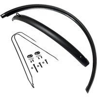 AliExpress 1 Set 700C Road Bike Mudguard PVC Front and Rear Mud Guard Bike Accessories for Outdoor Cycling Bike Wheel Mudflap Cover