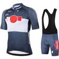 AliExpress NONE 2025 Alpecin Pro Team New Bicycle Short Sleeve Maillot Ciclismo Summer Breathable Cycling Clothing Sets Men Cycling Jersey Suit