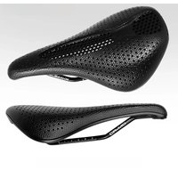 AliExpress BUCKLOS 3D Printing Bicycle Saddle 143mm 155mm Honeycomb Breathable Racing Bike Seat Cushion 3D Road Mountain Bicycle Seat