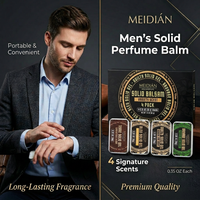 Men's and Women's Portable Refreshing Solid Perfume Solid Perfume Set Can Be Applied on the Wrist and Neck with Fresh Smell