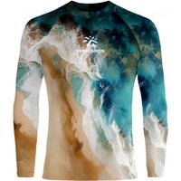 Surfing Wear Fitness Drama Diving T-Shirt Tight Long Sleeve Rash Guard Swimwear UV Protection Clothes Beach Floatsuit Water Tops