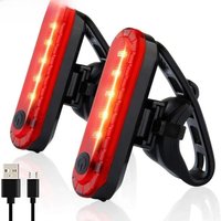AliExpress Rear Bike Tail Light USB Rechargeable Ultra Bright Taillights Fit On Bicycle Easy to Install for Cycling Safety Bicycle Light