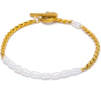 Elegant Stainless Steel Bracelet, High-quality Waterproof Jewelry