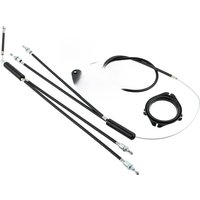 AliExpress NONE Bicycle Brake Line Set Cable Wire for Bike Gyro Brake Cables Rear (Upper + Lower) with Spinner Rotor for BMX Bike Replacement