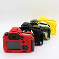 For CANON 5D Mark III Soft Silicone Camera case Armor Skin Protector case Digital Silicone comfortable feel 5D3 Camera bag