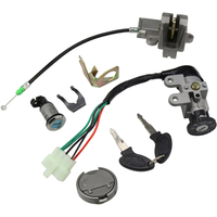 AliExpress perfeclan Ignition Barrel Key Switch Chinese Scooter Parts Seat Locks W/Key Gy6 On/Off for Scooter Moped Motorbike Pocket Pit Bike