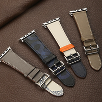 Leather band For Apple watch Strap 44mm 49mm 45mm 42mm 41mm 40mm Single Tour correa bracelet iWatch series 7 8 6 SE 5 4 9 ultra