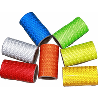 AliExpress Satop Cinta 5M Warning Reflective Sticker Honeycomb PVC Night Visibility Waterproof Conspicuity Reflectors Tape Safety Film For Bicycle 10CM