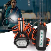 AliExpress NONE ABS Reflective Chest LED Running Light 3 Modes Rechargeable 500LM Built-in 2200 mAh Battery IPX4 Waterproof for Hunting Jogging