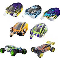 RC PVC Buggy Body Shell w/Sticker For 1/10 HSP 94106 94107 94166 PRO Off-road Buggy Car Upgrade Parts